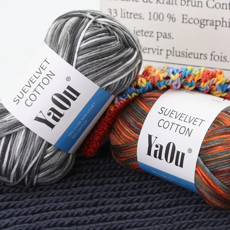 Suevelvet Cotton Knitting Yarn